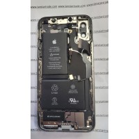 back housing complete for iPhone X ( used, some scratches, original pull)